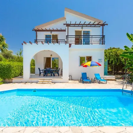 Sun Beach Villa Thio Polis Exterior photo
